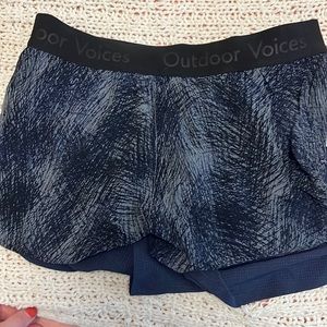 Outdoor Voices Run Short